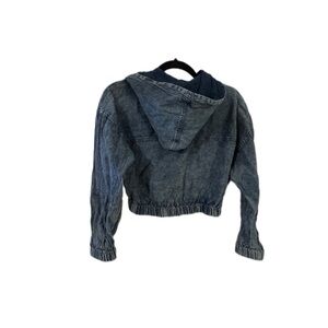 Denim Hooded Jacket